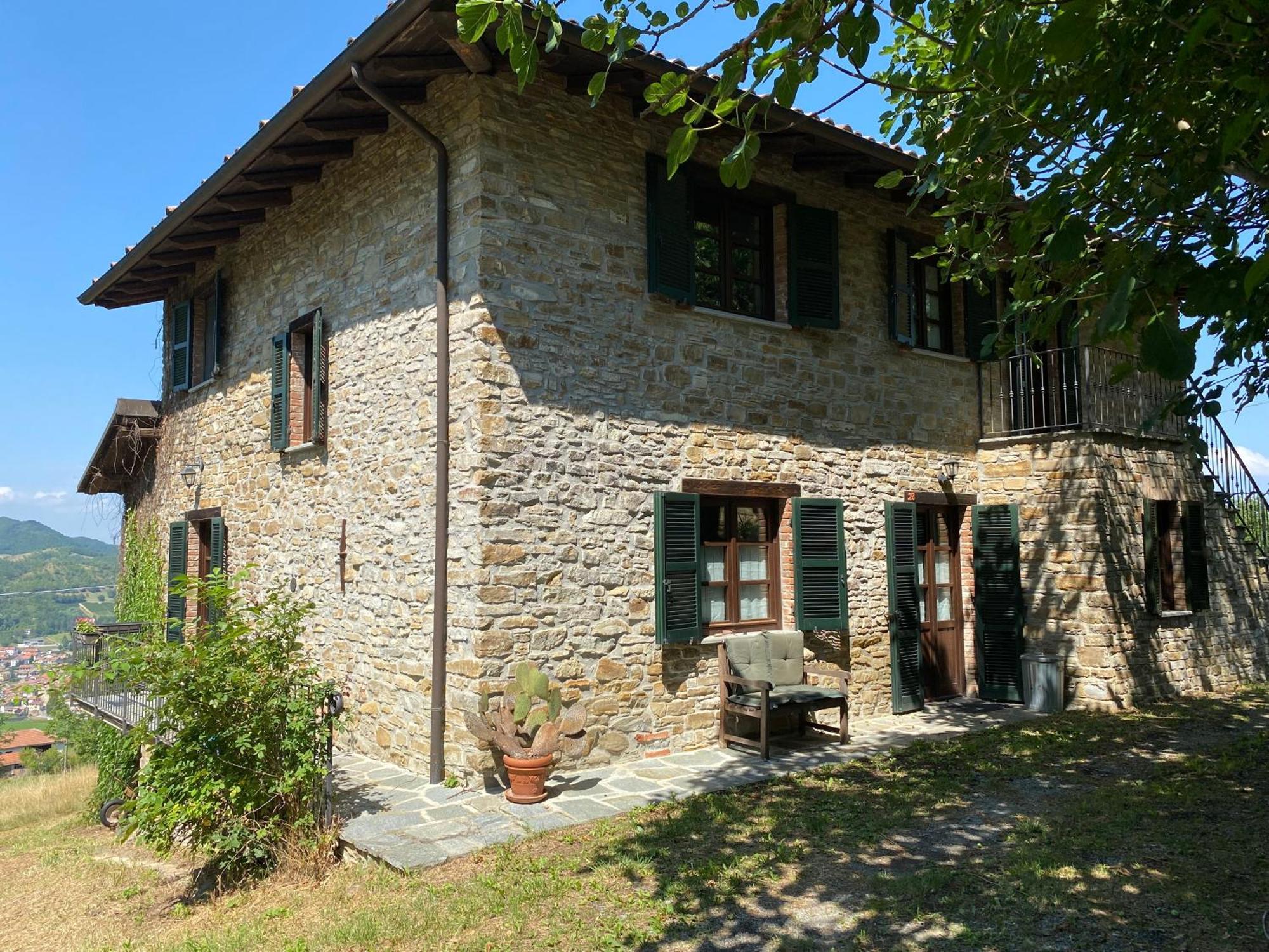 Vakantiehuis Casa Dolce Vista Monastero Bormida Exterior photo