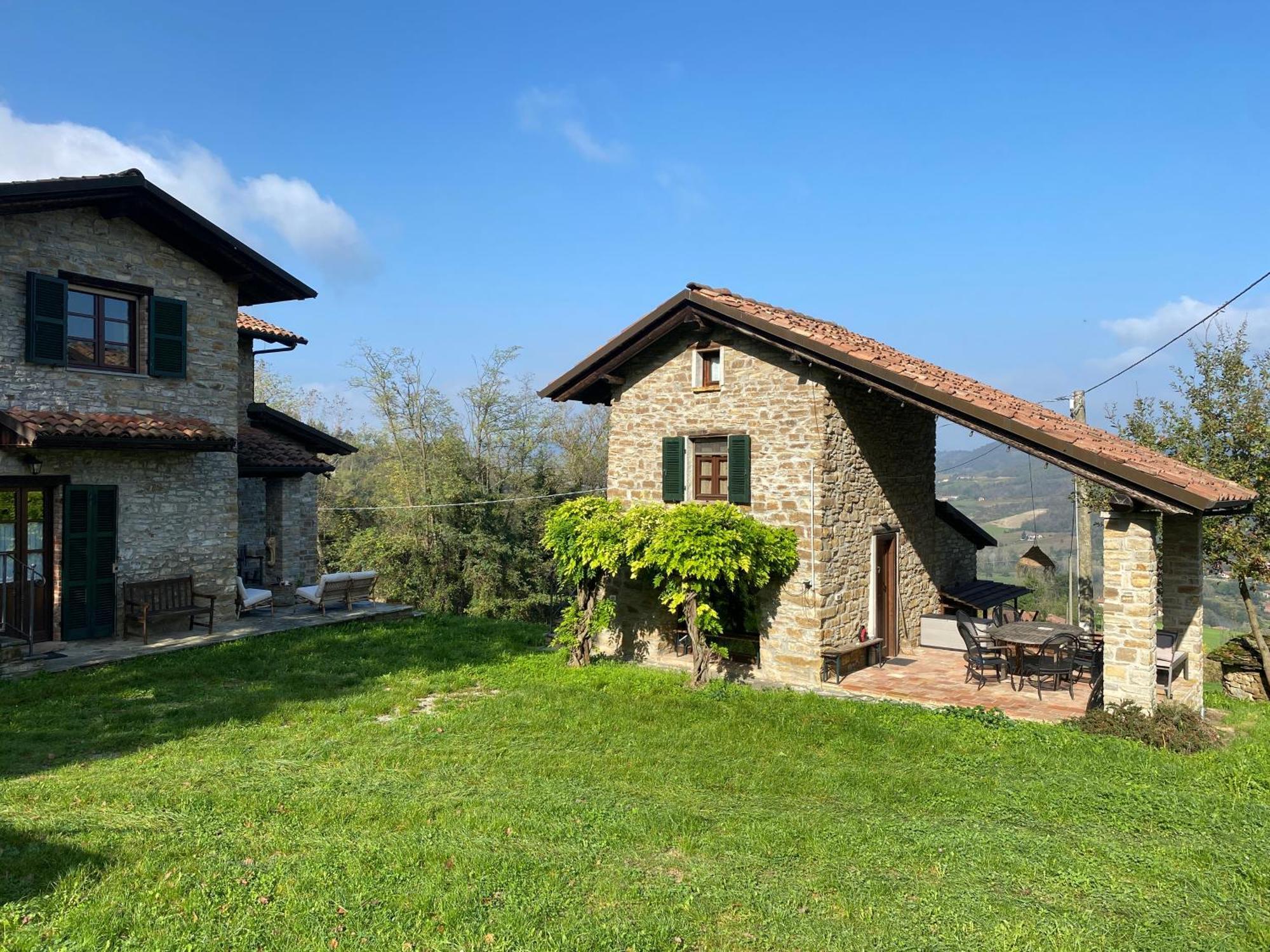 Vakantiehuis Casa Dolce Vista Monastero Bormida Exterior photo