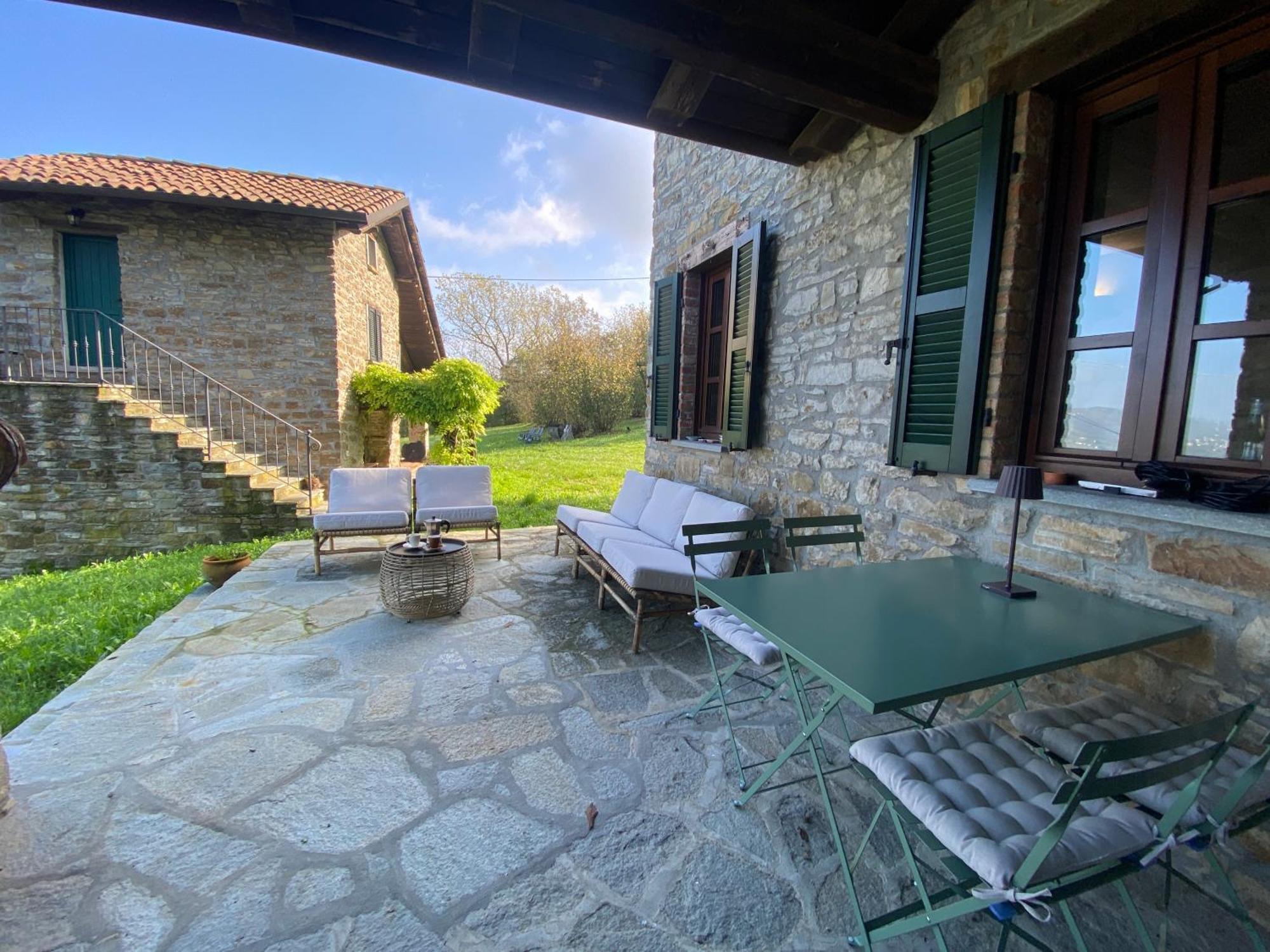 Vakantiehuis Casa Dolce Vista Monastero Bormida Exterior photo